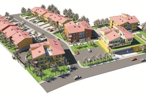  Simulacija načrtovane novogradnje