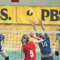 Za Slovenijo sta igrali tudi Primorki Eva Mori (1) in Teja Kolbl (11)