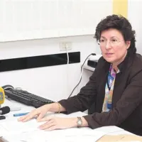 V.d. direktorice izolskega zdravstvenega doma  in predsednica Zdravniške zbornice Slovenija Gordana Živčec Kalan.