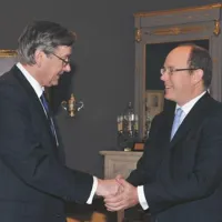 Danilo Türk in knez Albert II. Monaški sta se precej posvetila tudi problemu podnebnih sprememb. Strinjala sta se, da so dosedanje obveze držav na  tem področju nezadostne.