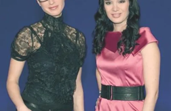 Andreja Kočar (levo) in Nataša Globočnik