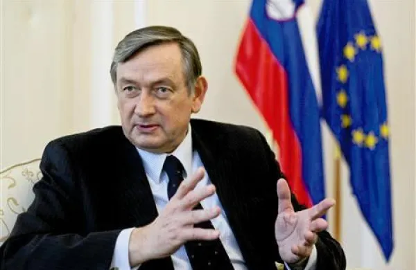 Danilo Türk in Giorgio Napolitano