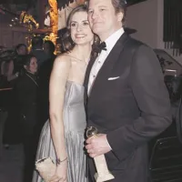 Colin Firth z ženo Livio Giuggioli