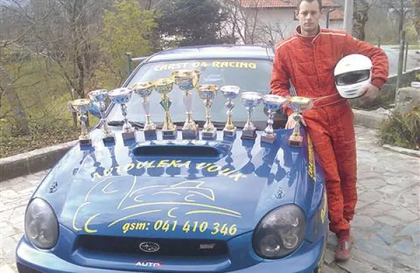 Marko Vouk bo z izboljšanim subarujem imprezo dirkal tudi letos.
