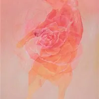 Lara Marconi, Let It Fall, olje na platnu, 2010