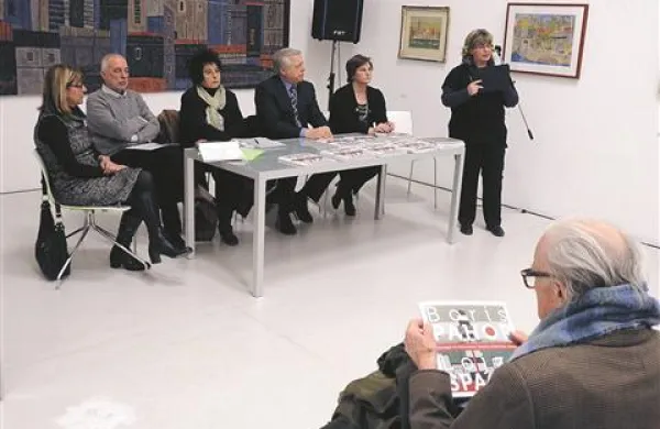 Predstavitve publikacije v MIljah se je udeležil tudi Boris Pahor