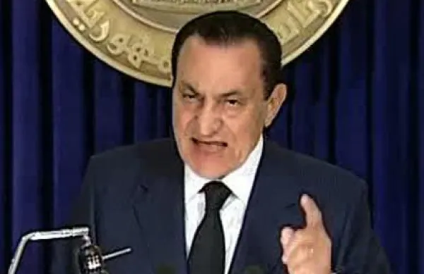 Predsednik Egipta Hosni Mubarak je včeraj spregovoril na egiptovski televiziji.