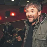 Janez Burger pred izolsko premiero filma Circus Fantasticus 