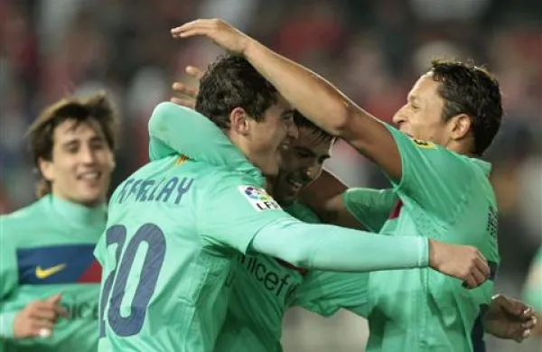 Barcelona lovi rekordni niz zmag.