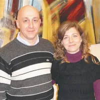 Miro Tasso z urednico tržaške založbe Mladika Nadio Roncelli načrtuje slovenski prevod svojega dela Državni pogrom nad imeni (U onomasticidio di stato)