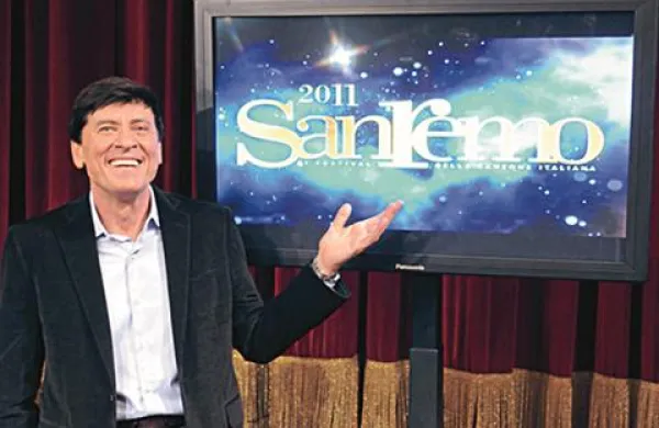Voditelj 61. sanremskega glasbenega festivala je Gianni Morandi.