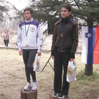 Najhitrejši mladinki Sara Karlovšek in Andreja Žagar