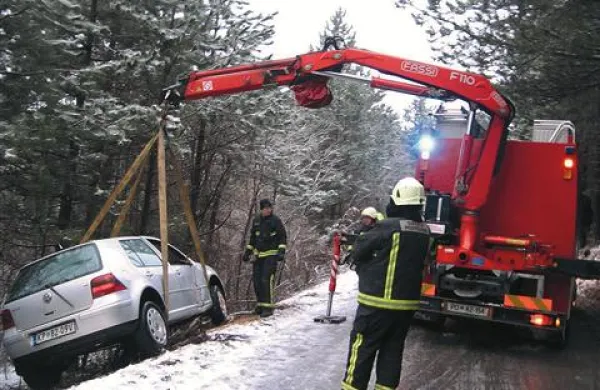 Verjetno zadnja letošnja zimska idila jo je zagodla trem Istrankam pod Vremščico
