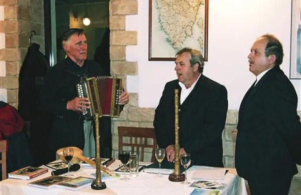 Večeri ob kaminu v Istri