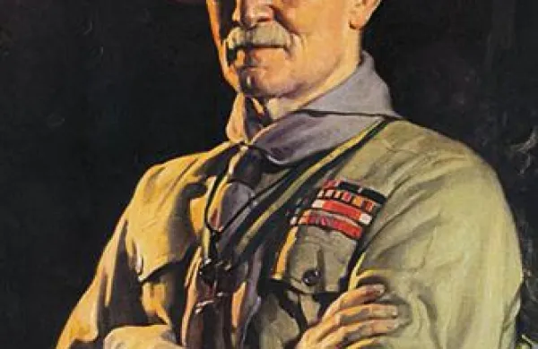 Ustanovitelj skavtskega gibanja: Robert Baden-Powell. 