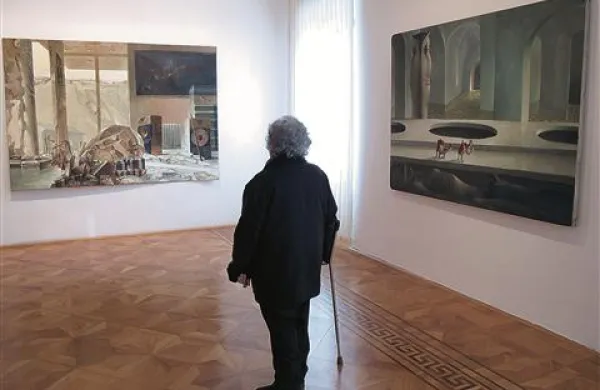 Dela Marka Jakšeta bodo v galeriji Loža na ogled do 6. aprila
