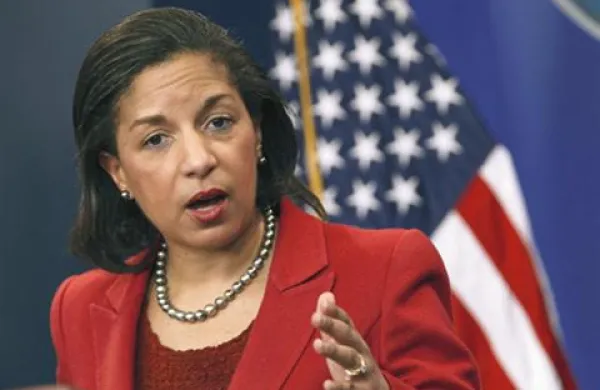 Ameriška veleposlanica pri ZN Susan Rice je povedala, da ZDA skupaj s partnerji v zvezi Nato resno razmišljajo o  uvedbi območja prepovedi poletov nad Libijo. 