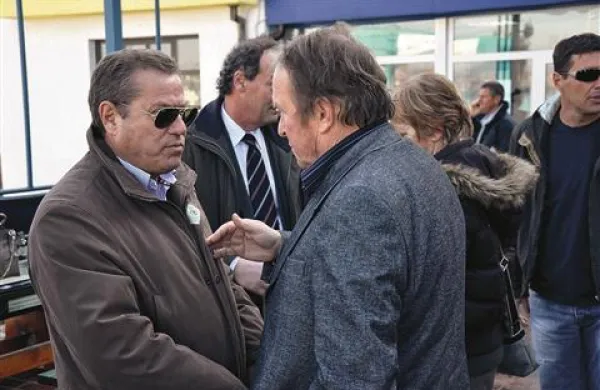 Glavna organizatorja drevišnje skupščine sta Stanislav Žbogar (levo) in Viljem Orel (desno)