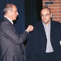 Gospodarstvenik Boris Peric in novinar dr. Stefano Lusa