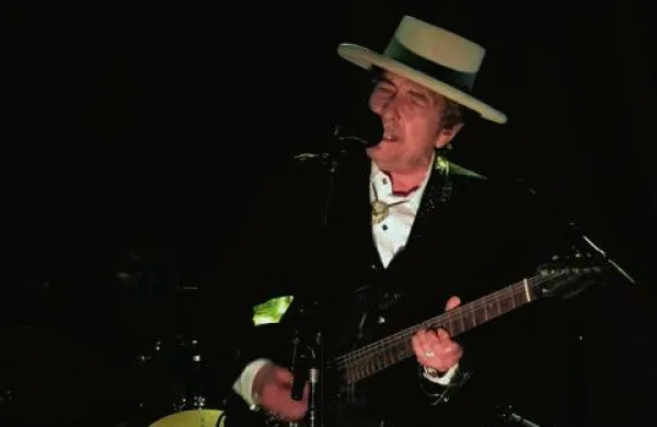 Bob Dylan med nastopom v Ljubljani novembra lani (Foto: Andraž Gombač)