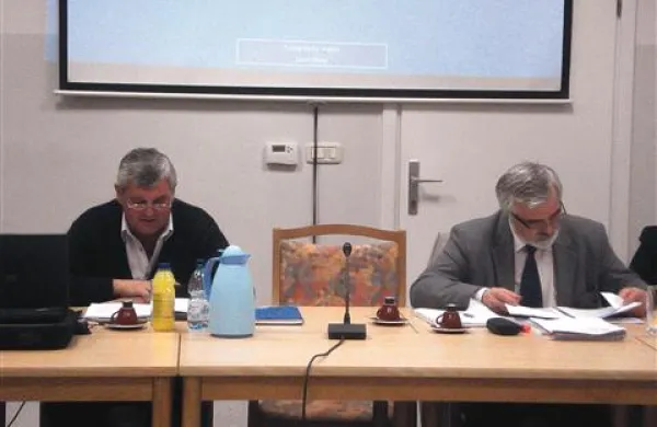 Igor Maljevac (levo) in bivši bistriški župan Anton Šenkinc