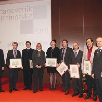 Gospodarstveniki Primorske z ministrico za gospodarstvo Darjo Radić. ministrom za delo Ivanom Svetlikom  in zunanjim ministrom Samuelom Žbogarjem 
