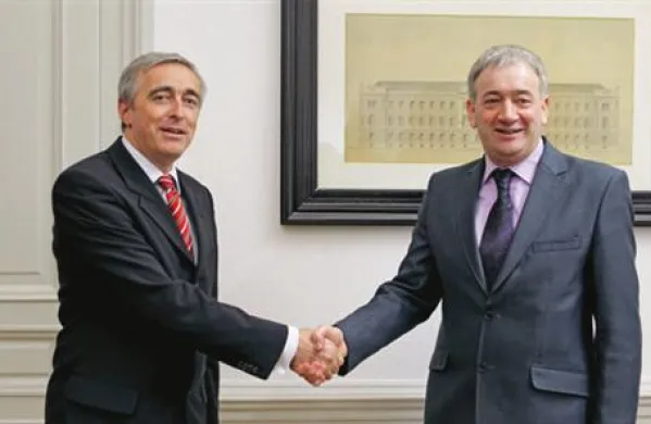 Minister za pravosodje Aleš Zalar je bil na prvem uradnem obisku pri novoizvoljenem predsedniku ljubljanskega okrožnega sodišča Antonu Panjanu.