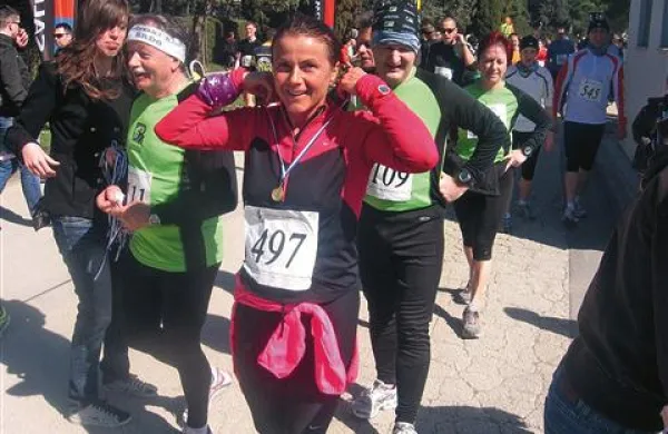 Na cilju so vsi dobili medalje