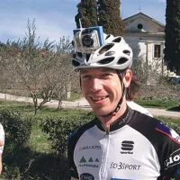 Eden najhitrejših Primorcev, Danijel Vinčec iz Montinjana, je dogajanje snemal z naglavno kamero