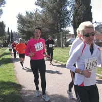 Barbara Koncilja (448) teče in pleše hkrati