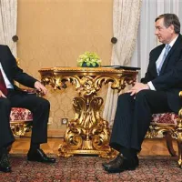 Vladimir Putin in predsednik države Danilo Türk sta pohvalila prijateljske odnose med državama