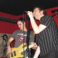 Basist Boštjan Časl in frontmen Zoran Benčič