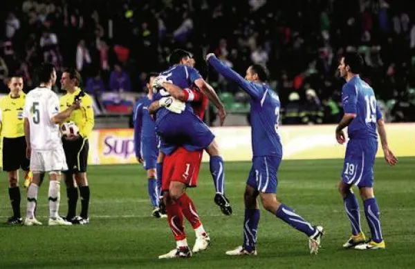 Izbranci Matjaža Keka so v petek izgubili proti Italiji z rezultatom 1:0. 