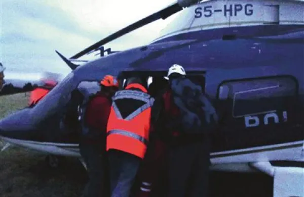 Reševalci so s hitrim ukrepanjem rešili življenje Koprčanu