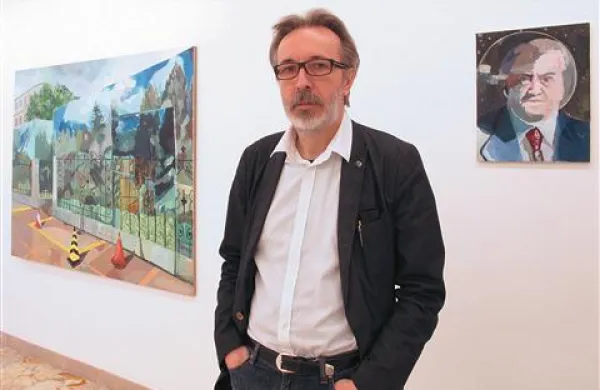Galerist in kustos Mladen Bosanac