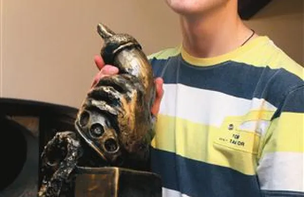 Klarinetist Blaž Šparovec