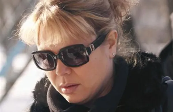 “Bujna blondinka” - Galina Kolotnicka (na sliki) naj ne bi bila Gadafijeva ljubica.