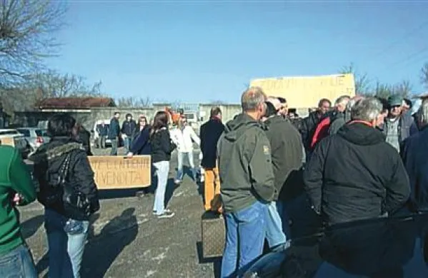 Prvi protestni shod Kraševcev v Šempolaju