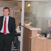 Darko Bradassi z ženo Moniko, ki je poskrbela za finančni zagon projekta