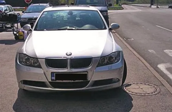 Ponovno najdeni bmw, ki so ga nemškemu državljanu pred tremi leti ukradli v Zagrebu. 