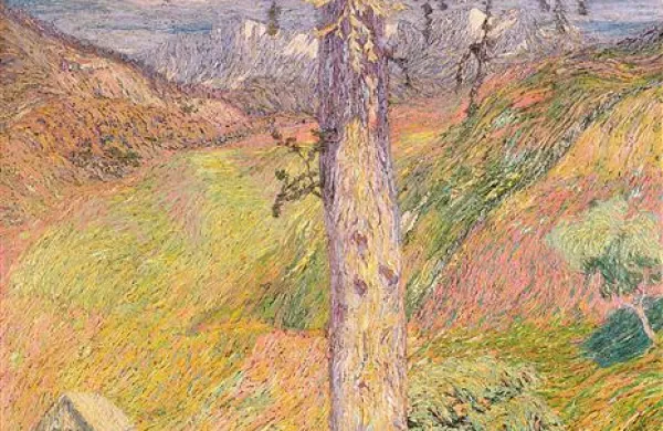 Ivan Grohar: Macesen (olje na platnu, 1904)