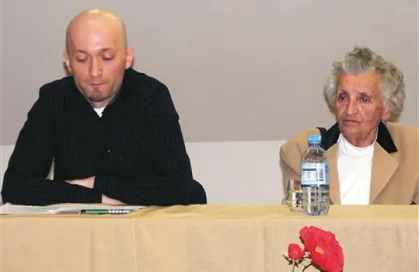   Zgodovinarja različnih generacij: Sandro Oblak in Ana Štucin