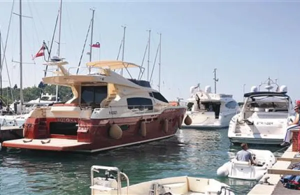 V portoroški marini se že pripravljajo na Internautico.