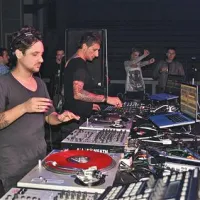 Marko Nastić in belgijski superzvezdnik  Marco Bailey  v ozadju  