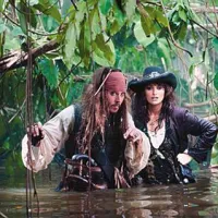 Johnny Depp in Penelope Cruz