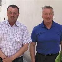 Tomaž (levo) in Pavel Remec iz podjetja Rematom se počutita izigrana zaradi posla z ladjo.