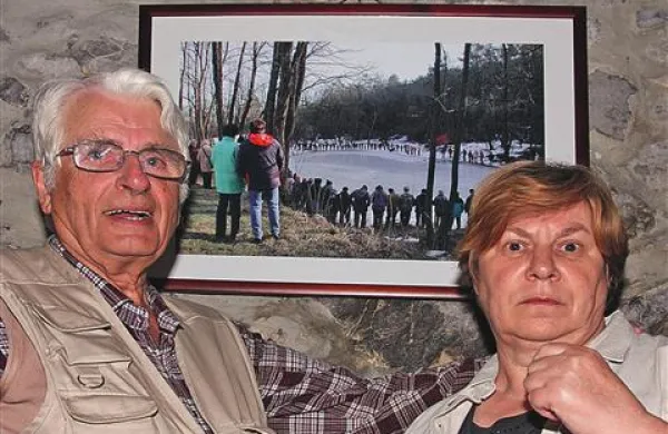 Razstavo sta odprla Marjan Maher in Sandra Pelicon
