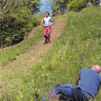 Ciljni sprint Marka Grudna