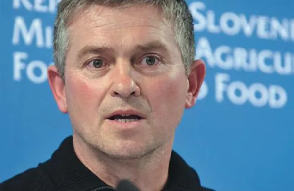Predsednik sindikata kmetov Slovenije Roman Žveglič