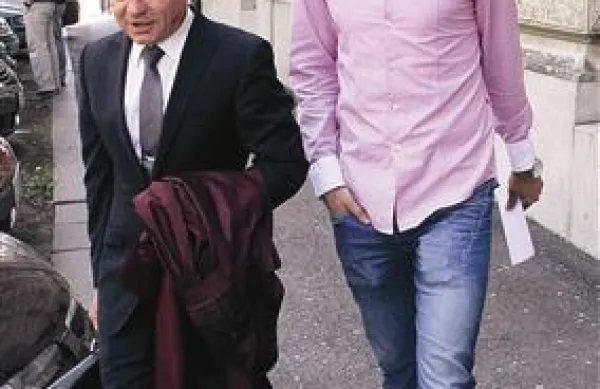 Goran Šukalo je na mariborsko sodišče prišel z odvetnikom Francijem Matozom